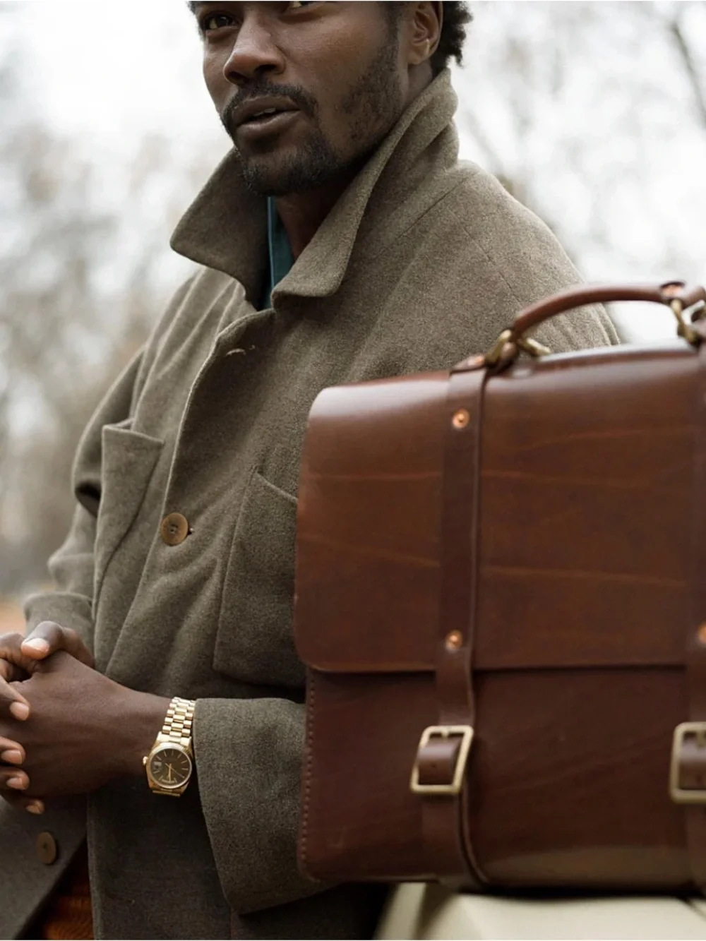 Satchel & Page premium brown